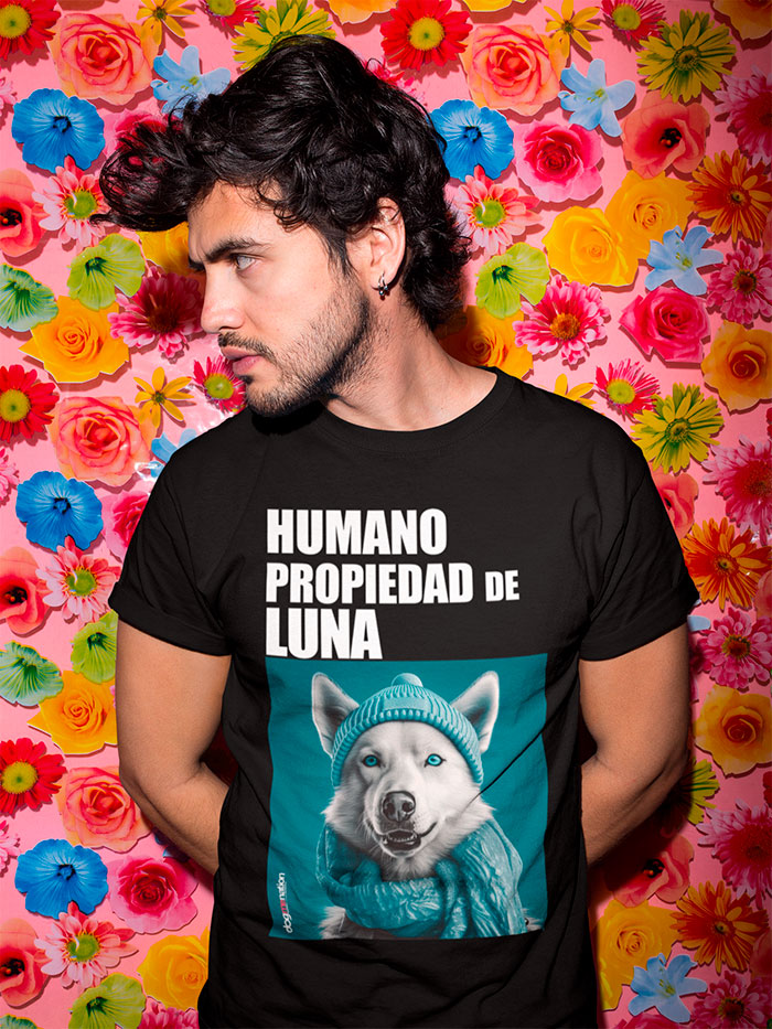 Camiseta Hombre HUSKY