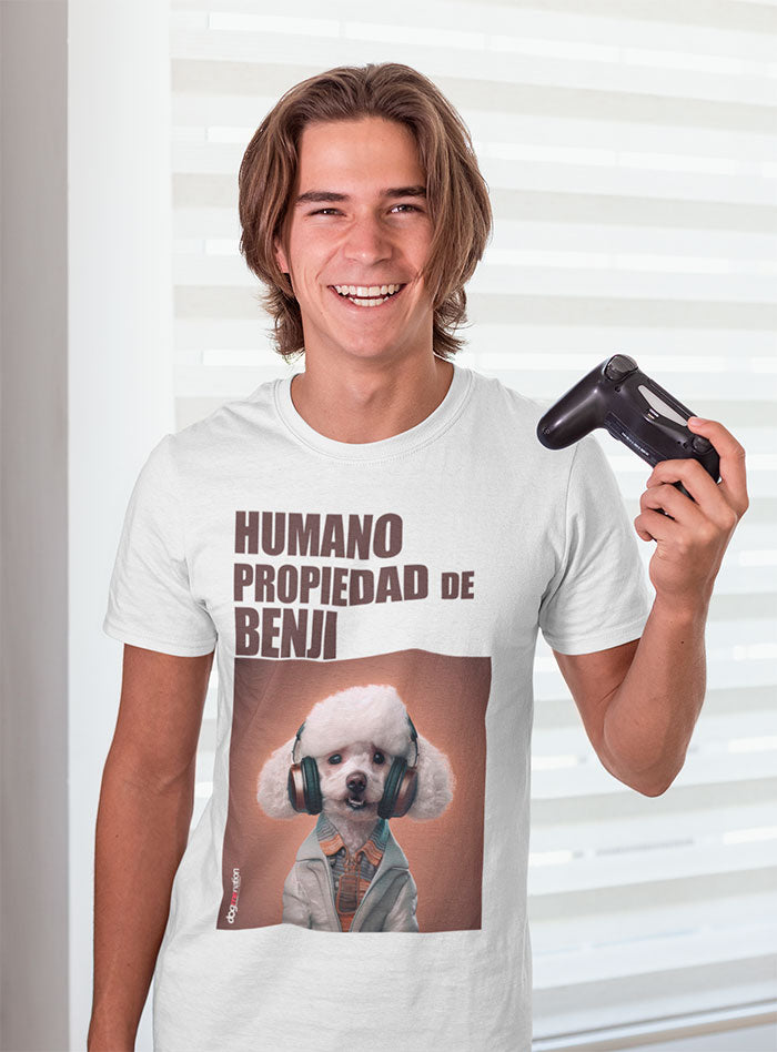 Camiseta Hombre POODLE