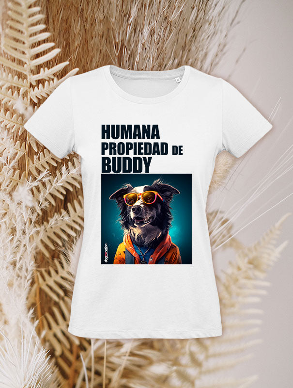 Camiseta Mujer BORDER