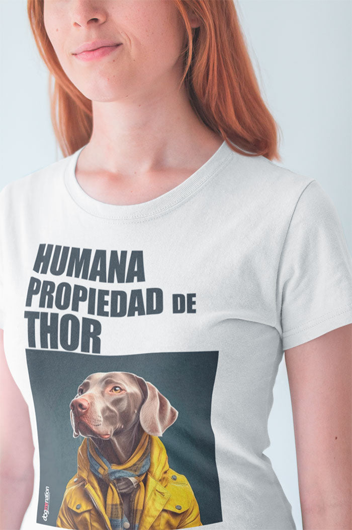 Camiseta Mujer WEIMARANER